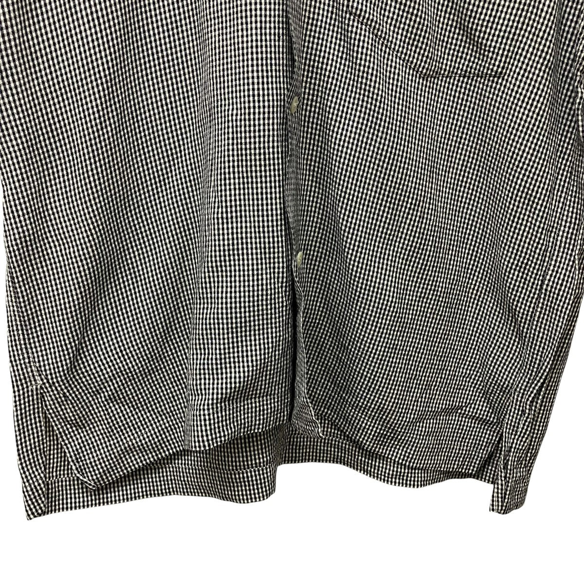 80s筆タグ半袖チェックシャツLG12028 - Image 4