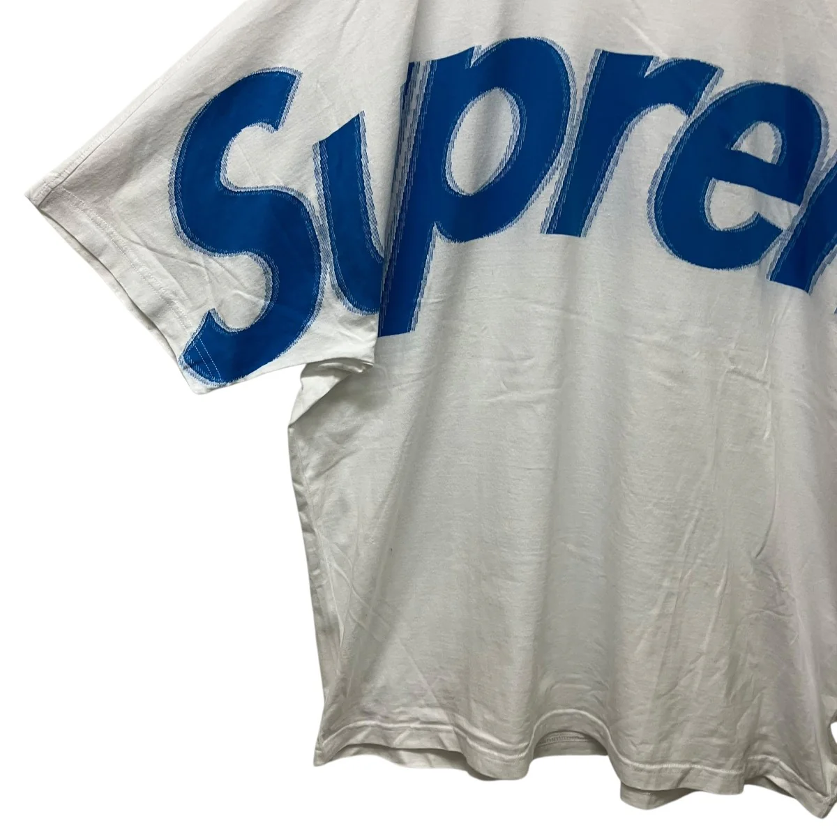 22AWIntarsia S S TopビッグロゴＴシャツ - Image 5