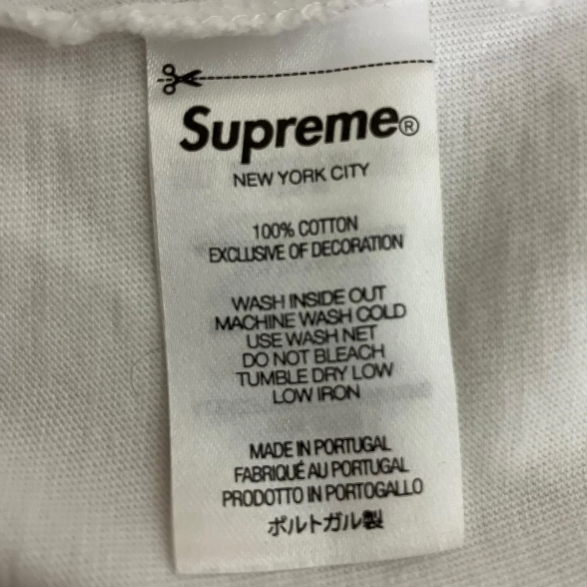 22AWIntarsia S S TopビッグロゴＴシャツ - Image 7