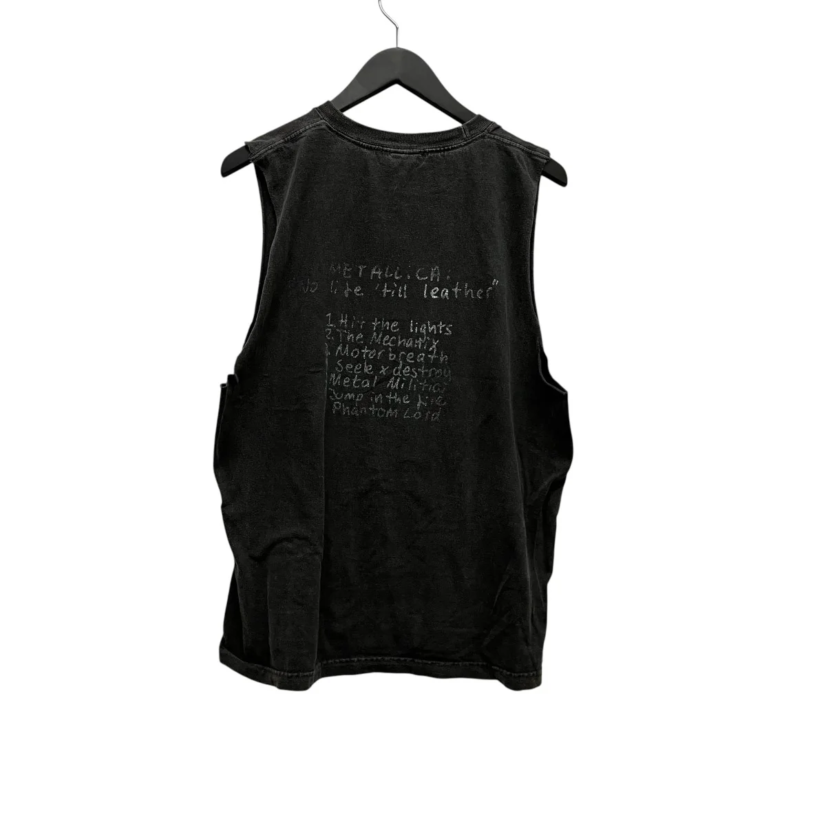 MEDI METALLICA BLK NS TEEプリントタンクトップ0225103911830 - Image 2