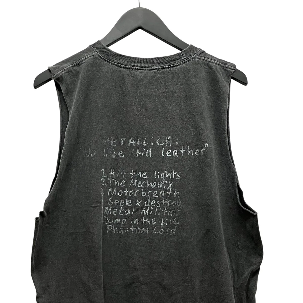 MEDI METALLICA BLK NS TEEプリントタンクトップ0225103911830 - Image 5