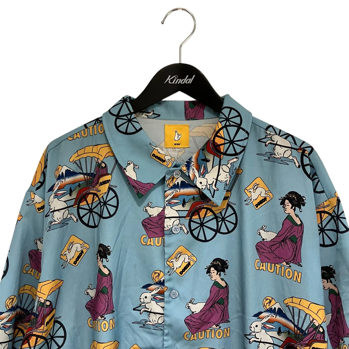 総柄シャツFRS025 - Image 3