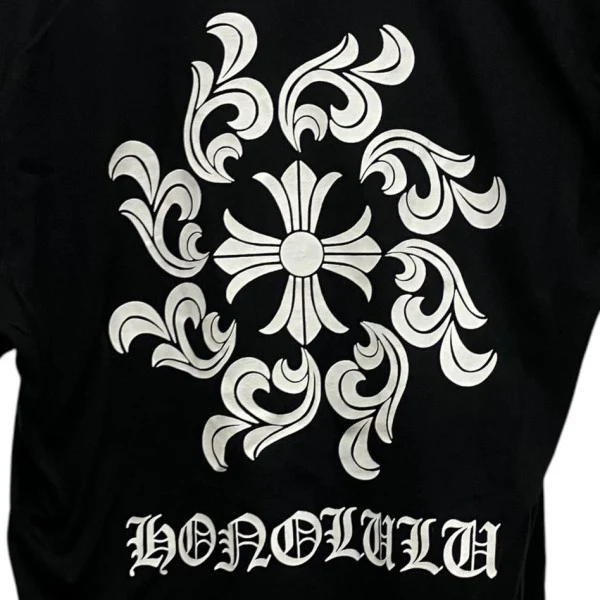 Honolulu Back CH Plus Teeロゴプリントポケット半袖カットソー021-046842 - Image 6