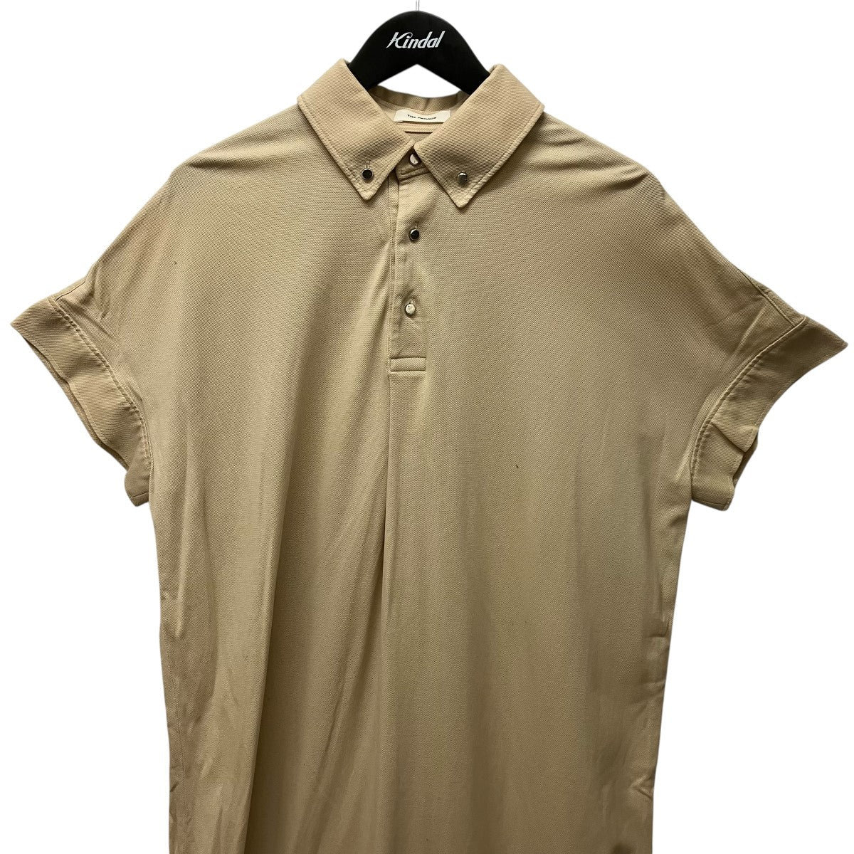 FRONT TUCK BUTTON DOWN POLO DRESSポロシャツワンピース24SS-RECS-430L-J - Image 3