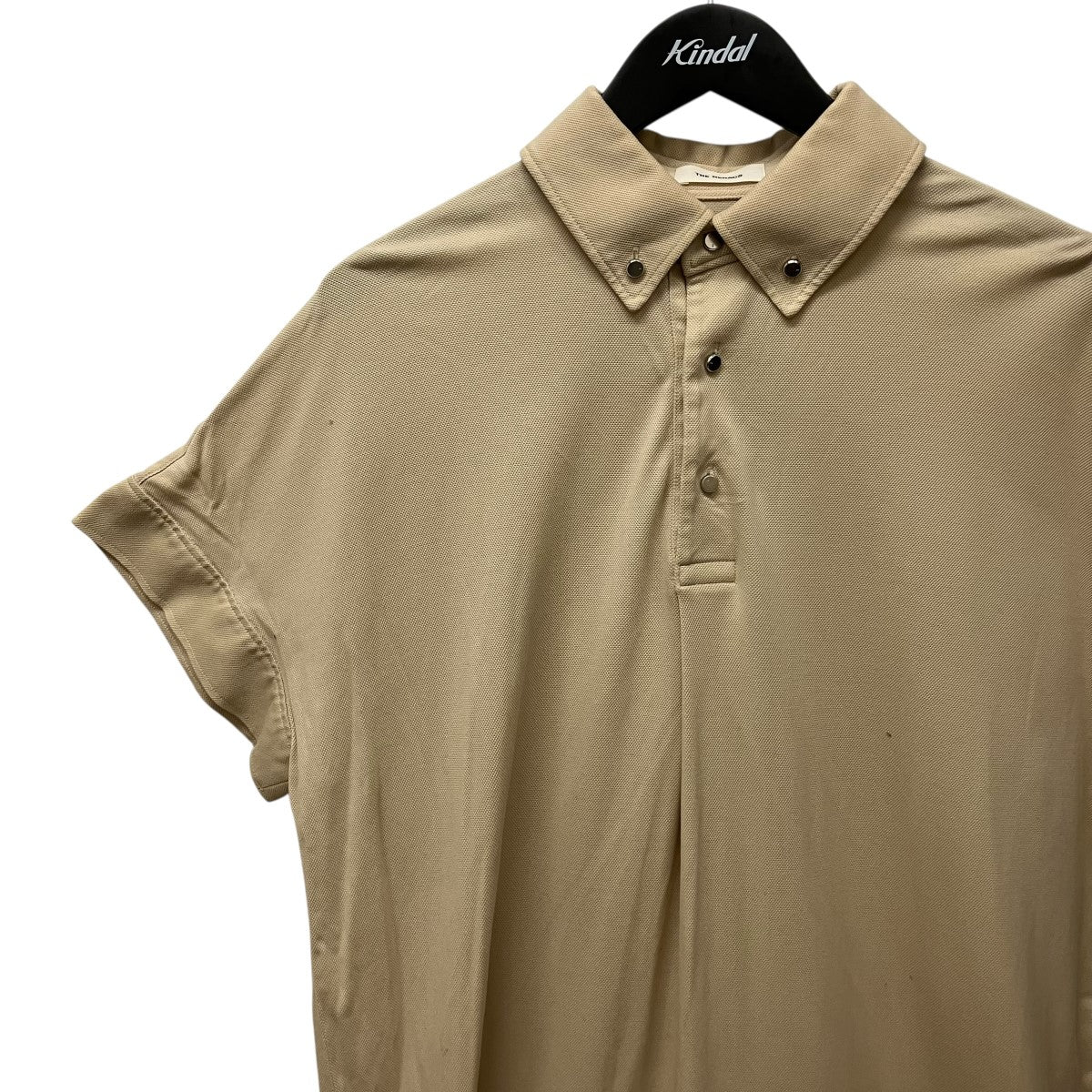 FRONT TUCK BUTTON DOWN POLO DRESSポロシャツワンピース24SS-RECS-430L-J - Image 5