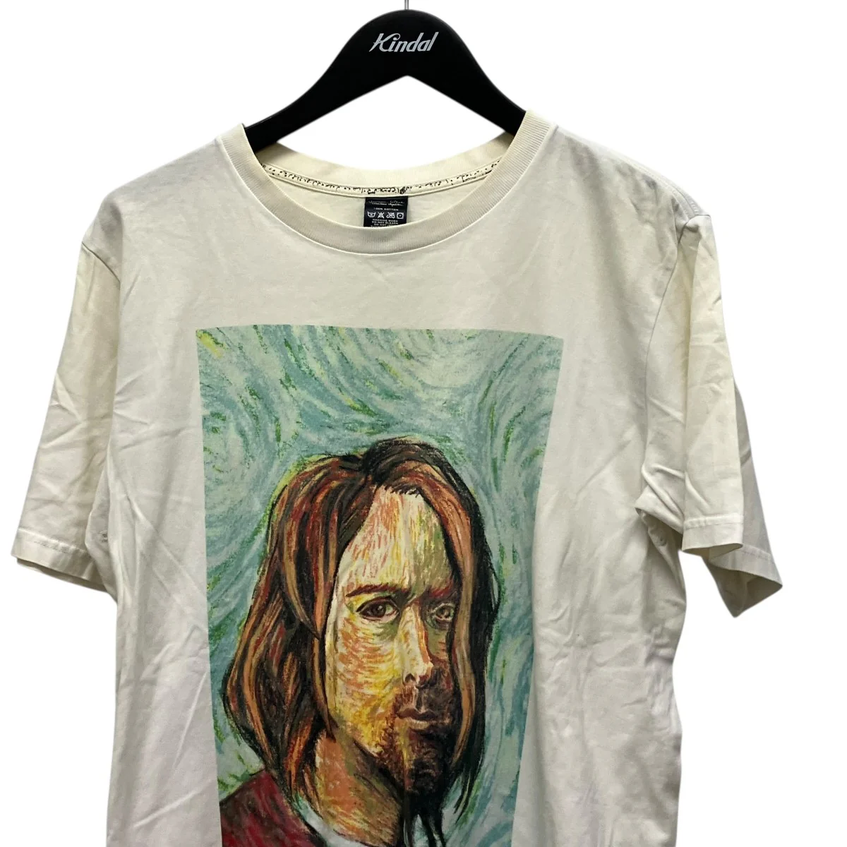 カート・コバーン ゴッホ風プリントTシャツプリントTシャツ - Image 3