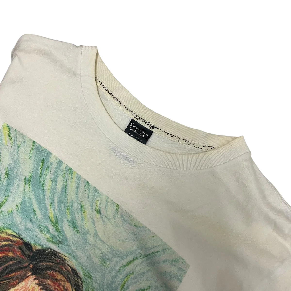 カート・コバーン ゴッホ風プリントTシャツプリントTシャツ - Image 6