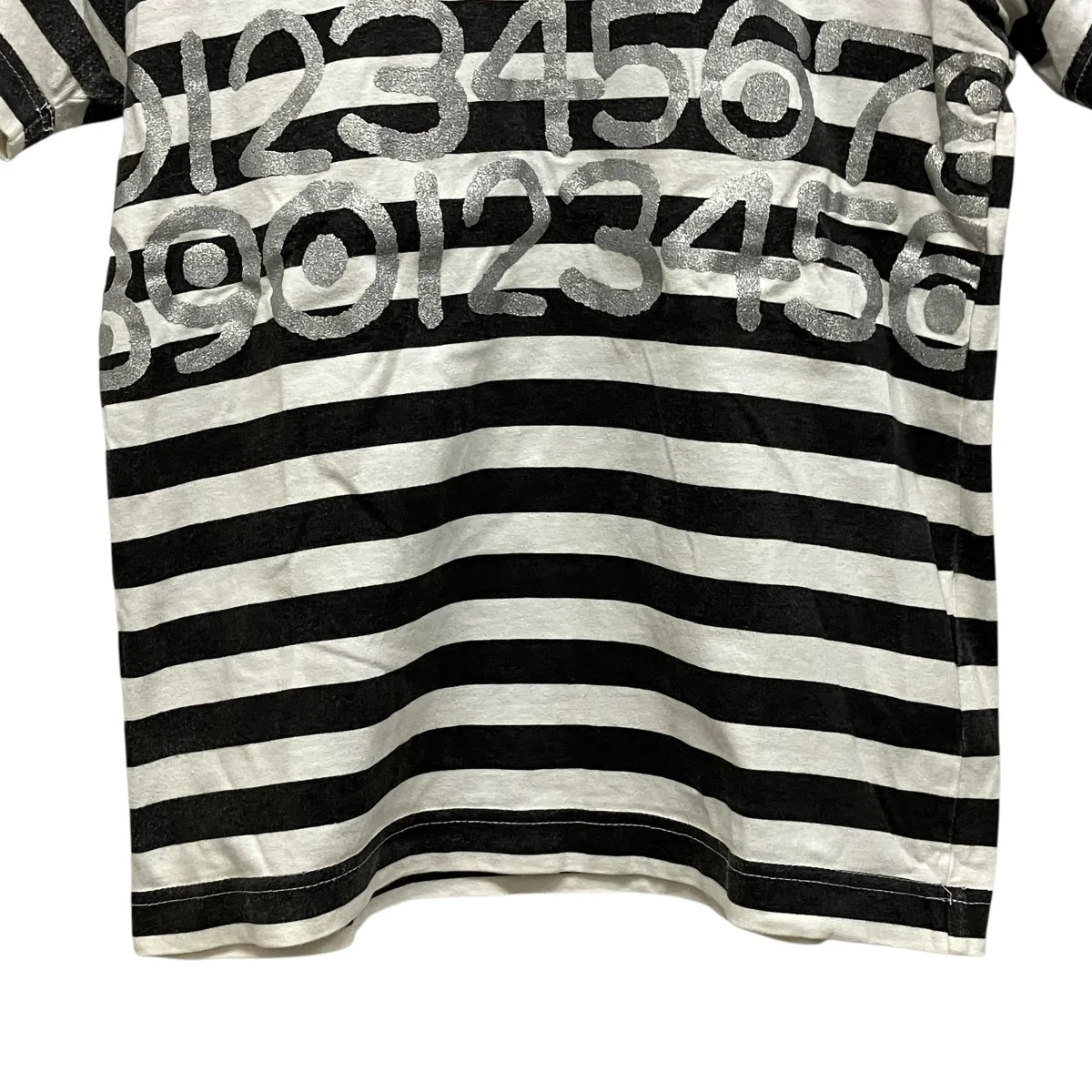 07SSプリントボーダーTシャツSR-T901 - Image 4