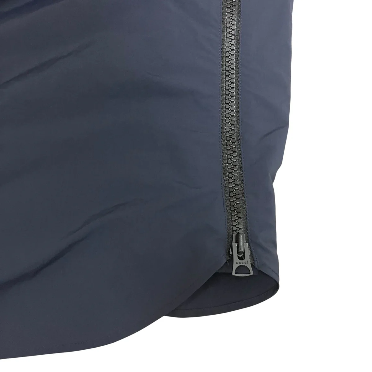 24SSMatte Taffeta Shirtサイドジップ半袖シャツ24-03358M - Image 5