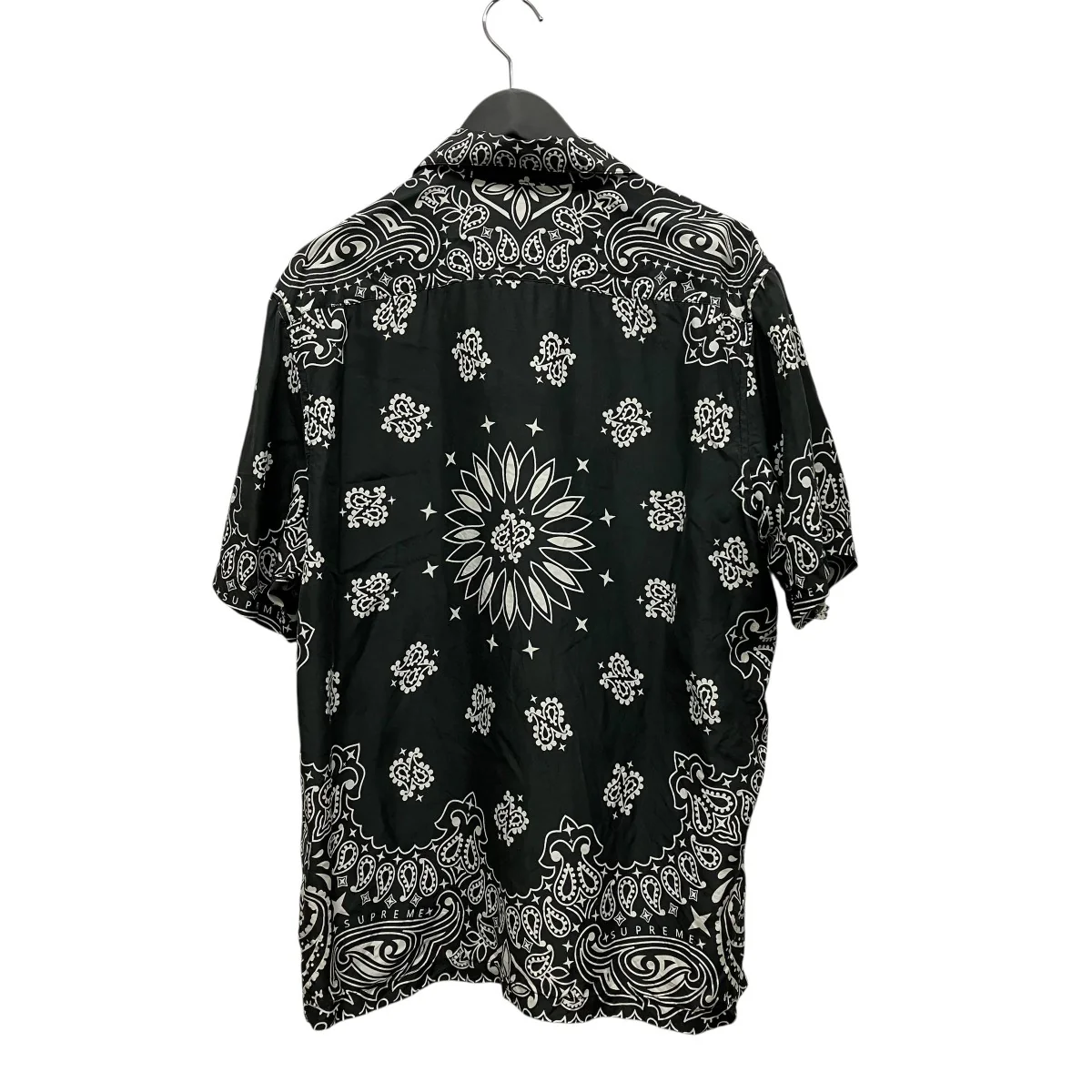 21SSBandana Silk S S Shirtペイズリー柄半袖シルクシャツ - Image 2
