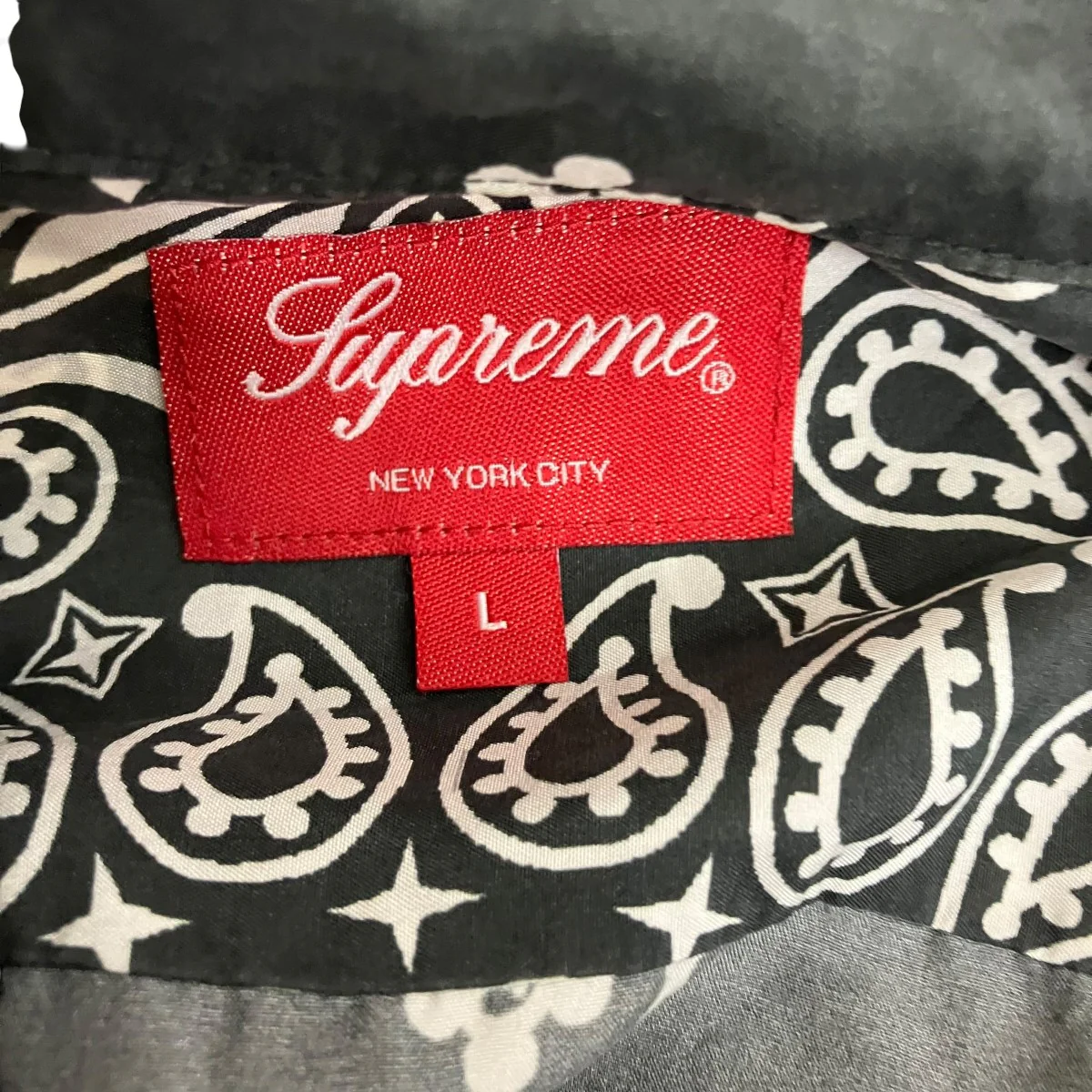 21SSBandana Silk S S Shirtペイズリー柄半袖シルクシャツ - Image 5