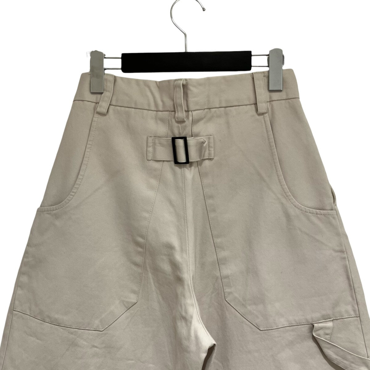 BRIDGES RAISED COTTON TWILLワイドテーパードタックパンツSNM-132 - Image 4