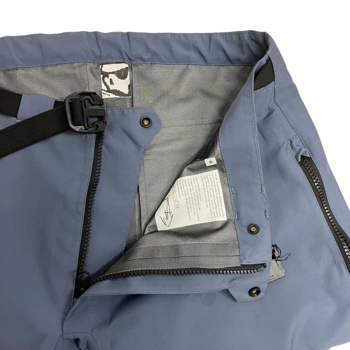 24SS3l Wr Arc PantsナイロンジップパンツSS24GR1AAGFCB - Image 3