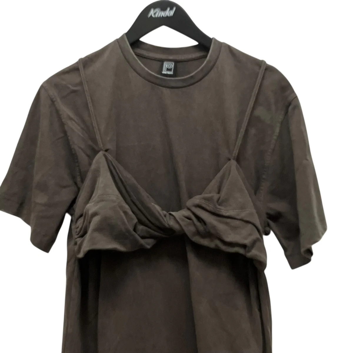 Layered Bralette TeeレイヤードＴシャツ31251415906 - Image 3