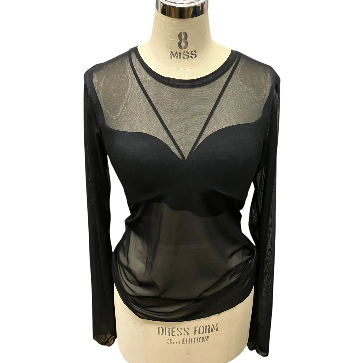 MESH LS SHELLシアーカットソーNNM3-24A-014 - Image 3