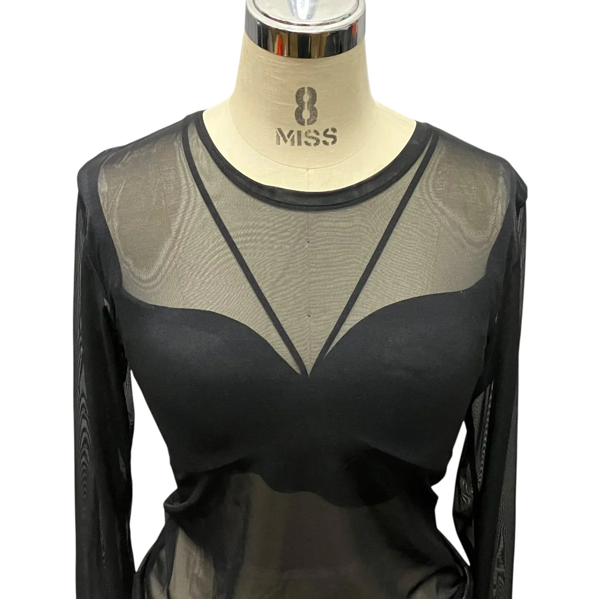 MESH LS SHELLシアーカットソーNNM3-24A-014 - Image 4