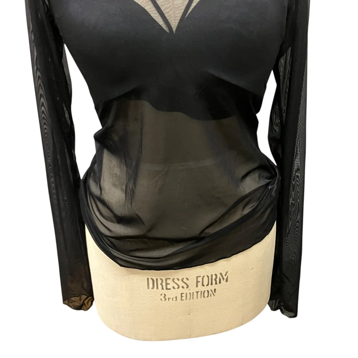 MESH LS SHELLシアーカットソーNNM3-24A-014 - Image 5