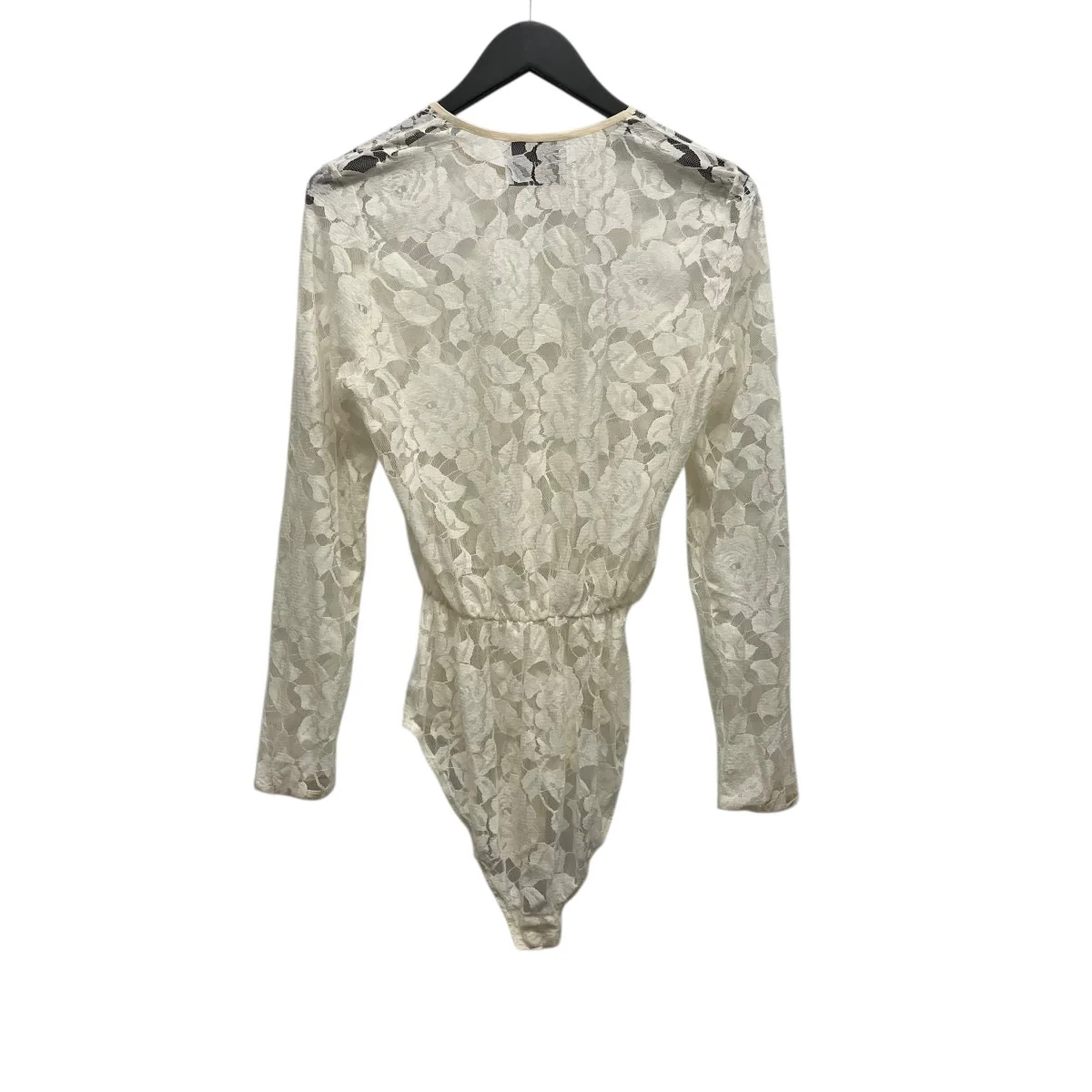 traje de body encaje vintage-1レースボディスーツ - Image 2