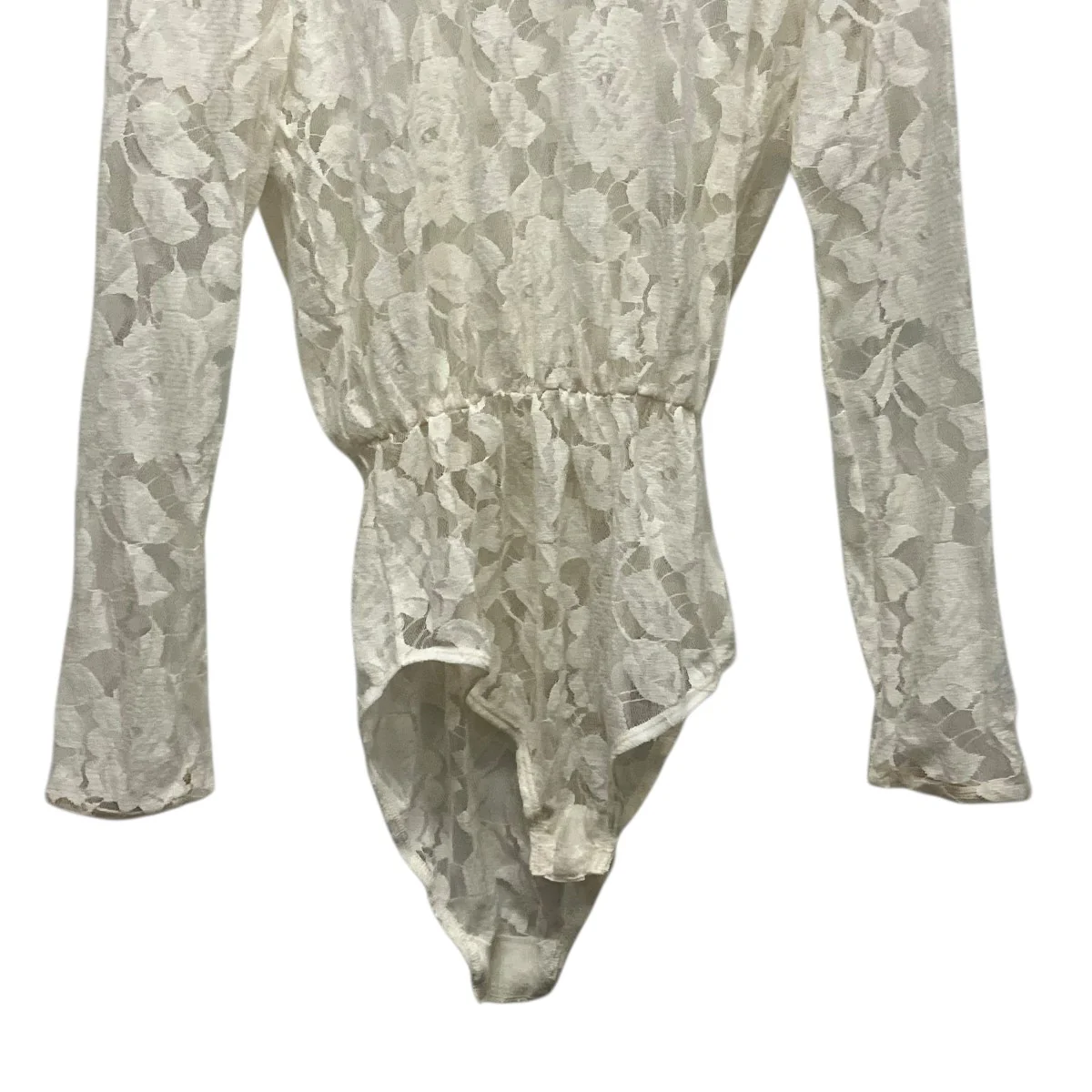 traje de body encaje vintage-1レースボディスーツ - Image 4