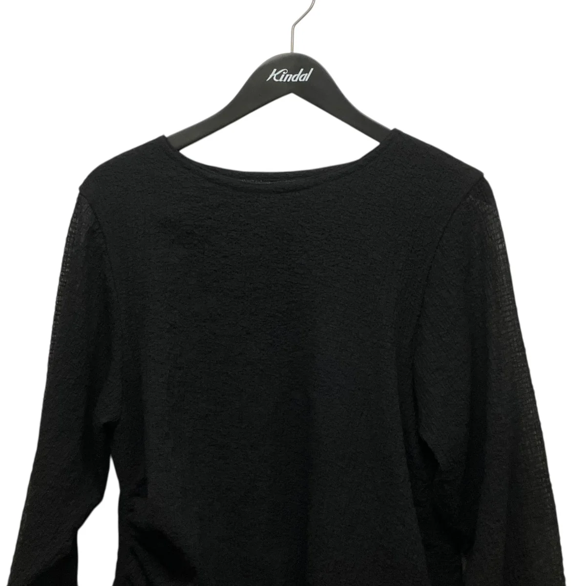 25SSDRAPED L S TOPシアードレープカットソー - Image 3