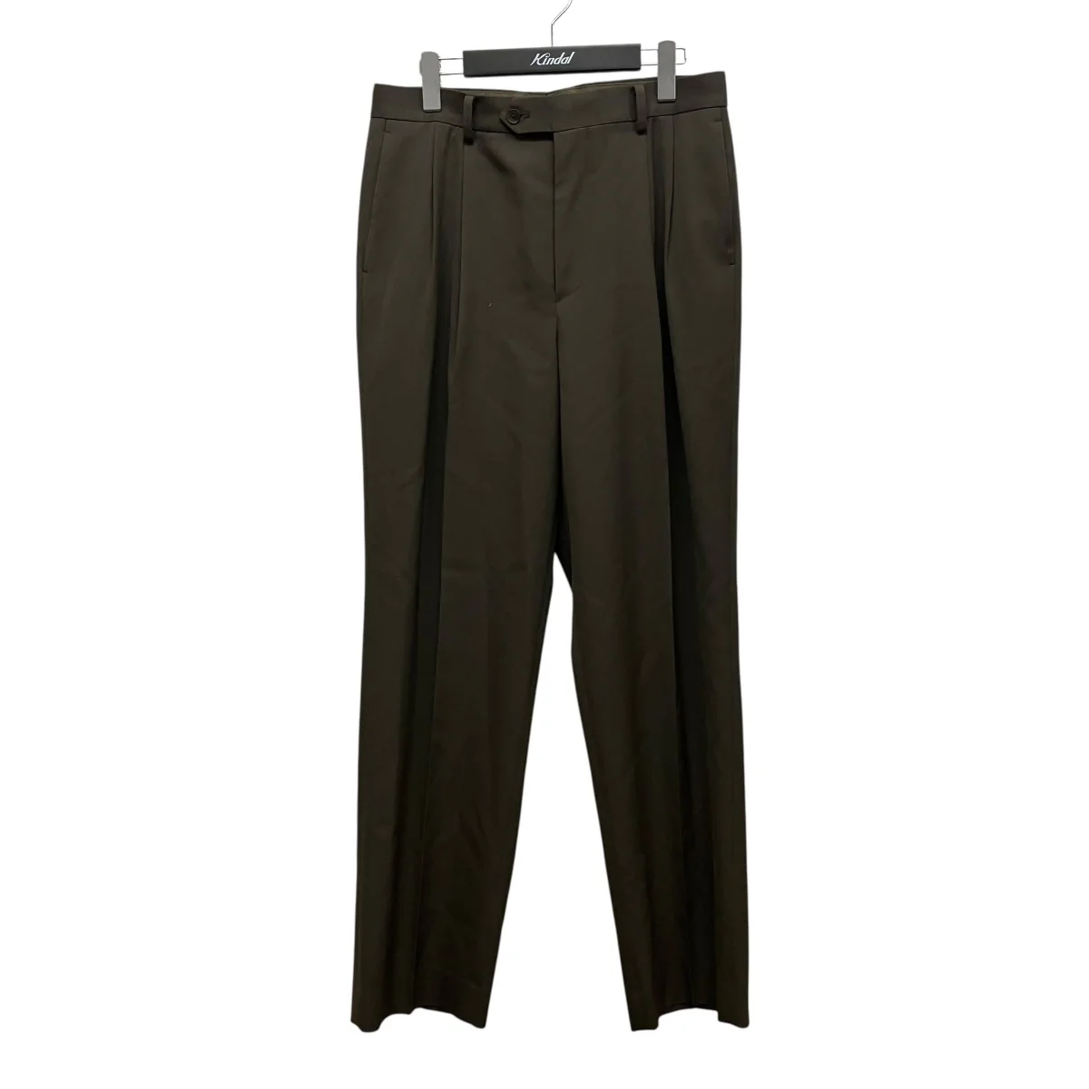 25SSLight Wool Max Gabardine Two-Tuck SlacksライトウールタックスラックスA25SP03MG