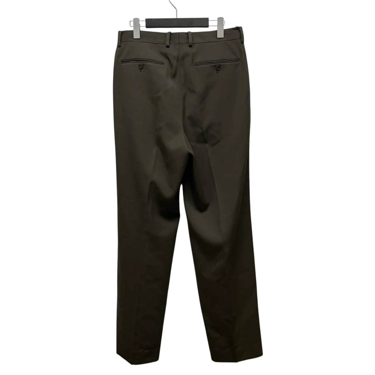 25SSLight Wool Max Gabardine Two-Tuck SlacksライトウールタックスラックスA25SP03MG - Image 2