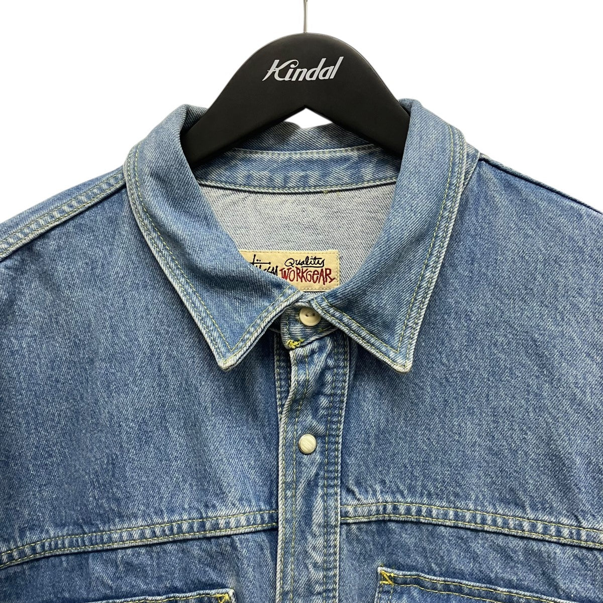 BOXY WESTERN DENIM SHIRTボクシーデニムウエスタンシャツ1110265 - Image 3