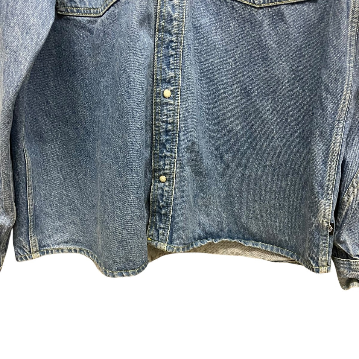 BOXY WESTERN DENIM SHIRTボクシーデニムウエスタンシャツ1110265 - Image 4