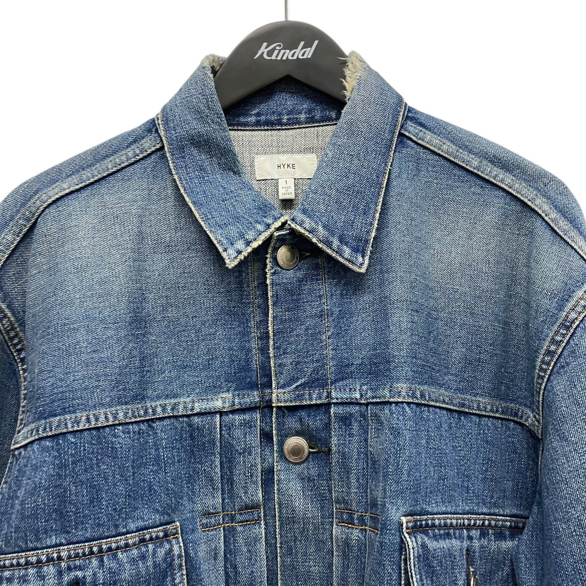 BIG FITダメージ加工デニムジャケット - Image 3