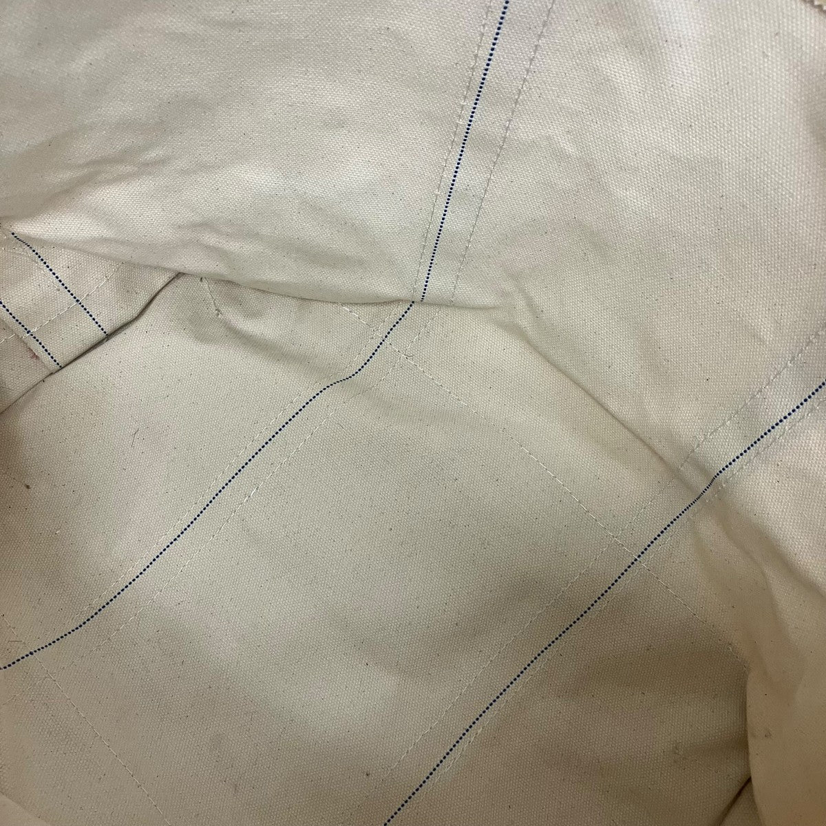 80’s BLUE LINES TOTEキャンバストートバッグ - Image 6