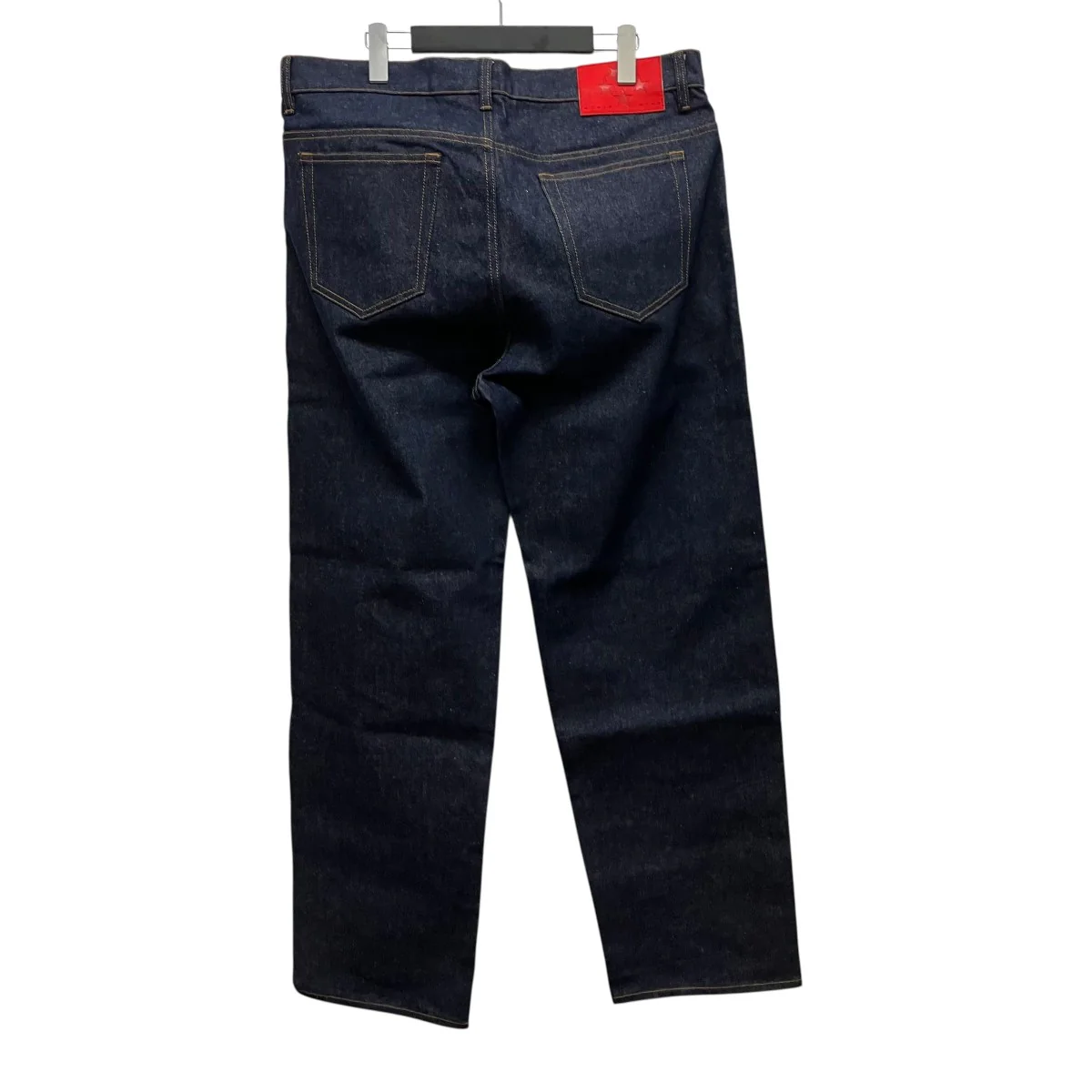 V3 Indigo Denimロゴプリントデニムパンツ - Image 2