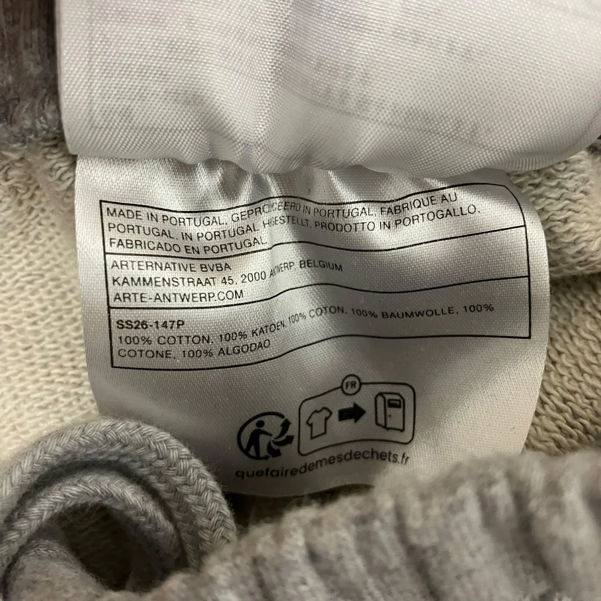 logo-detail elasticated-waistband track pantsロゴパッチスウェットパンツ - Image 6