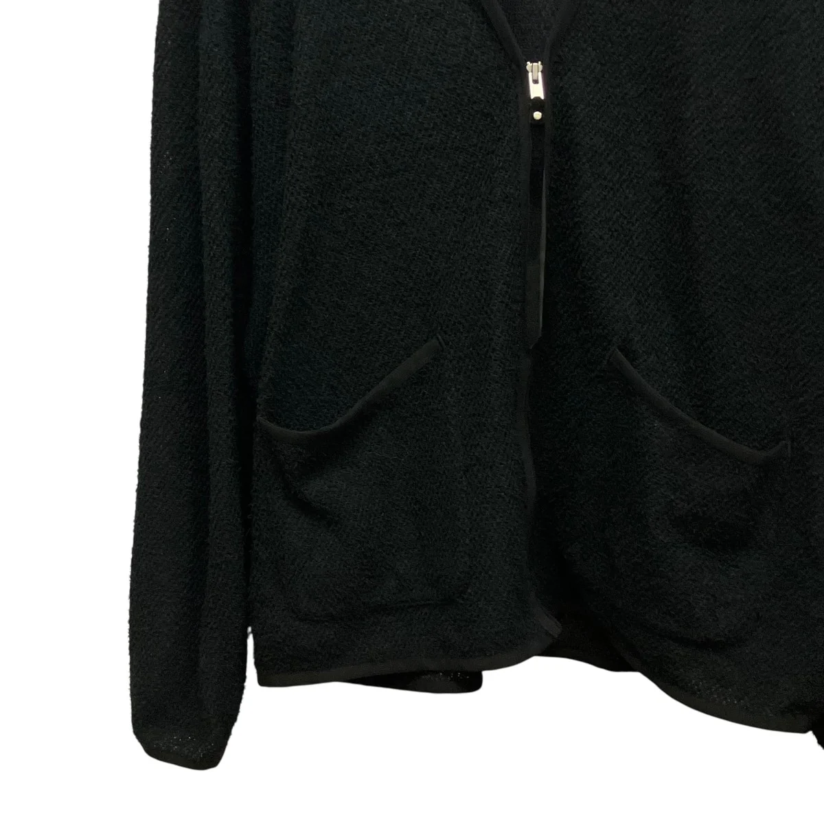 CURL YARN ZIP UP CARDIGANカールヤーンジップアップカーディガンNMCU-036 - Image 4