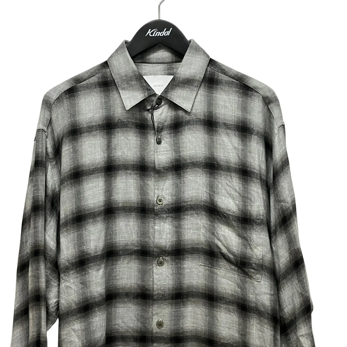 OVERSIZED DOWN PAT SHIRTチェックシャツST.1322 - Image 3