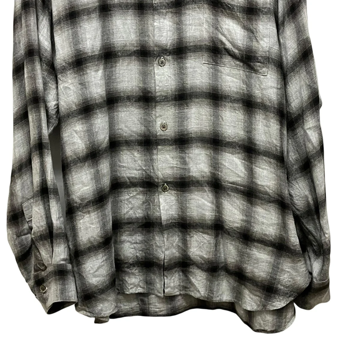 OVERSIZED DOWN PAT SHIRTチェックシャツST.1322 - Image 4