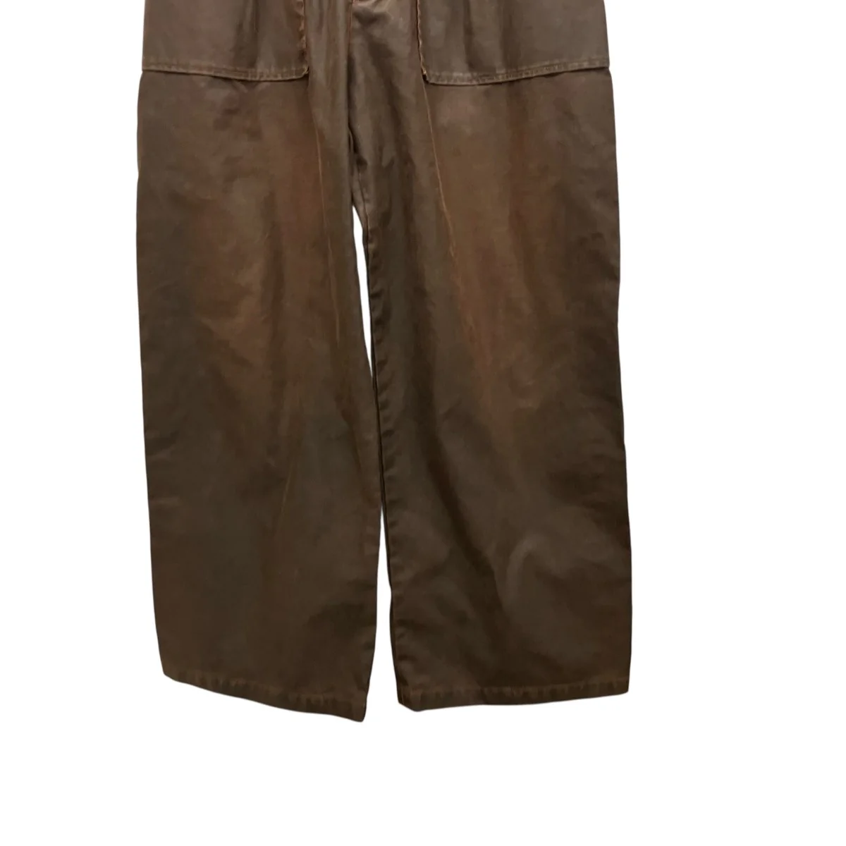 26SSCoating Cotton 1pleated Backer PantsタックワイドベイカーパンツYK26SS01184P - Image 4