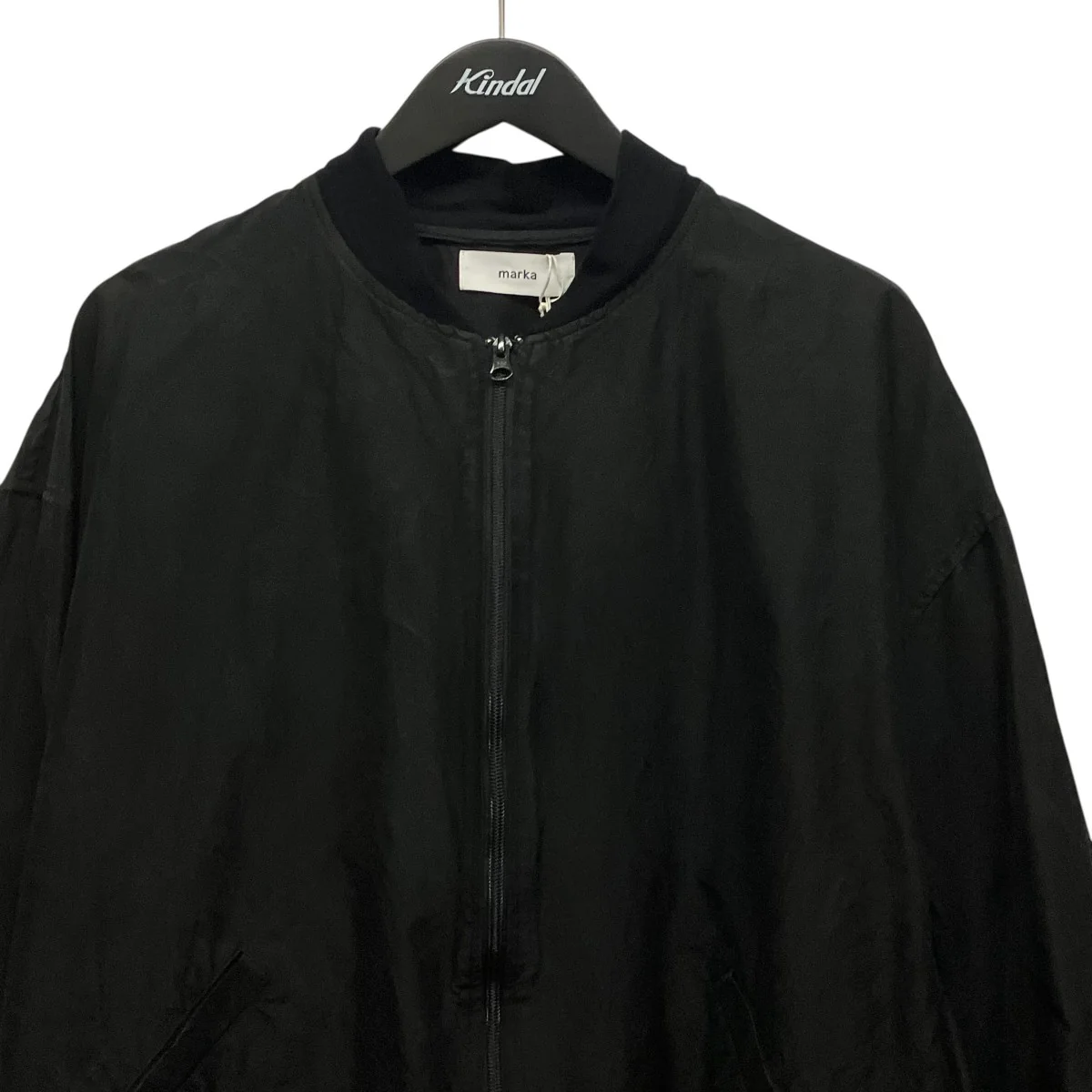 BOMBER JACKET ORGANICジップアップボンバージャケットM24A-03BL03C - Image 4