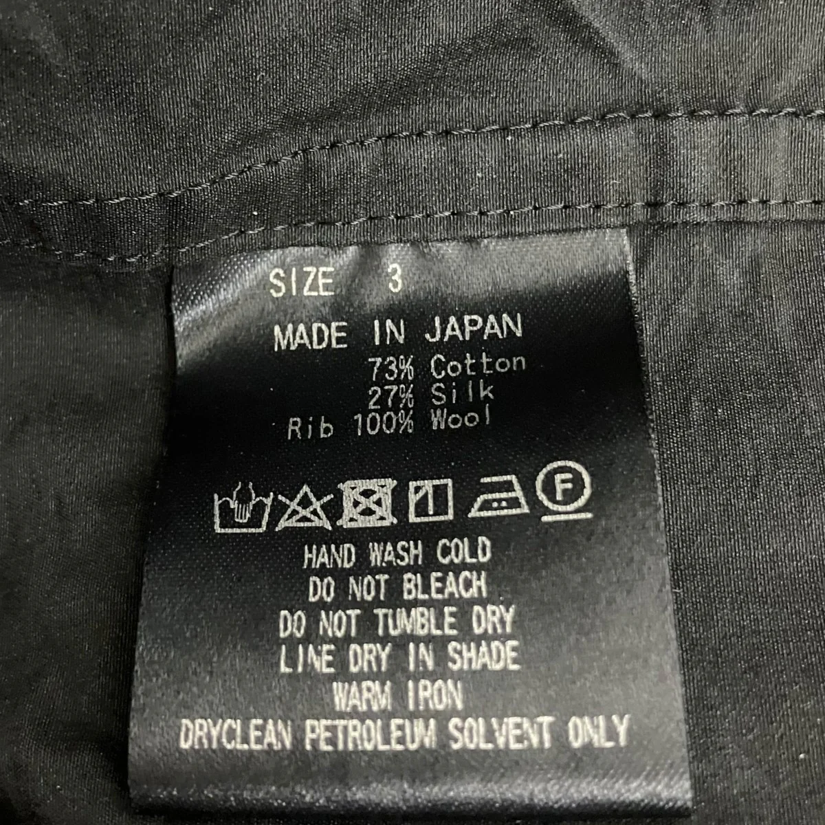 BOMBER JACKET ORGANICジップアップボンバージャケットM24A-03BL03C - Image 8