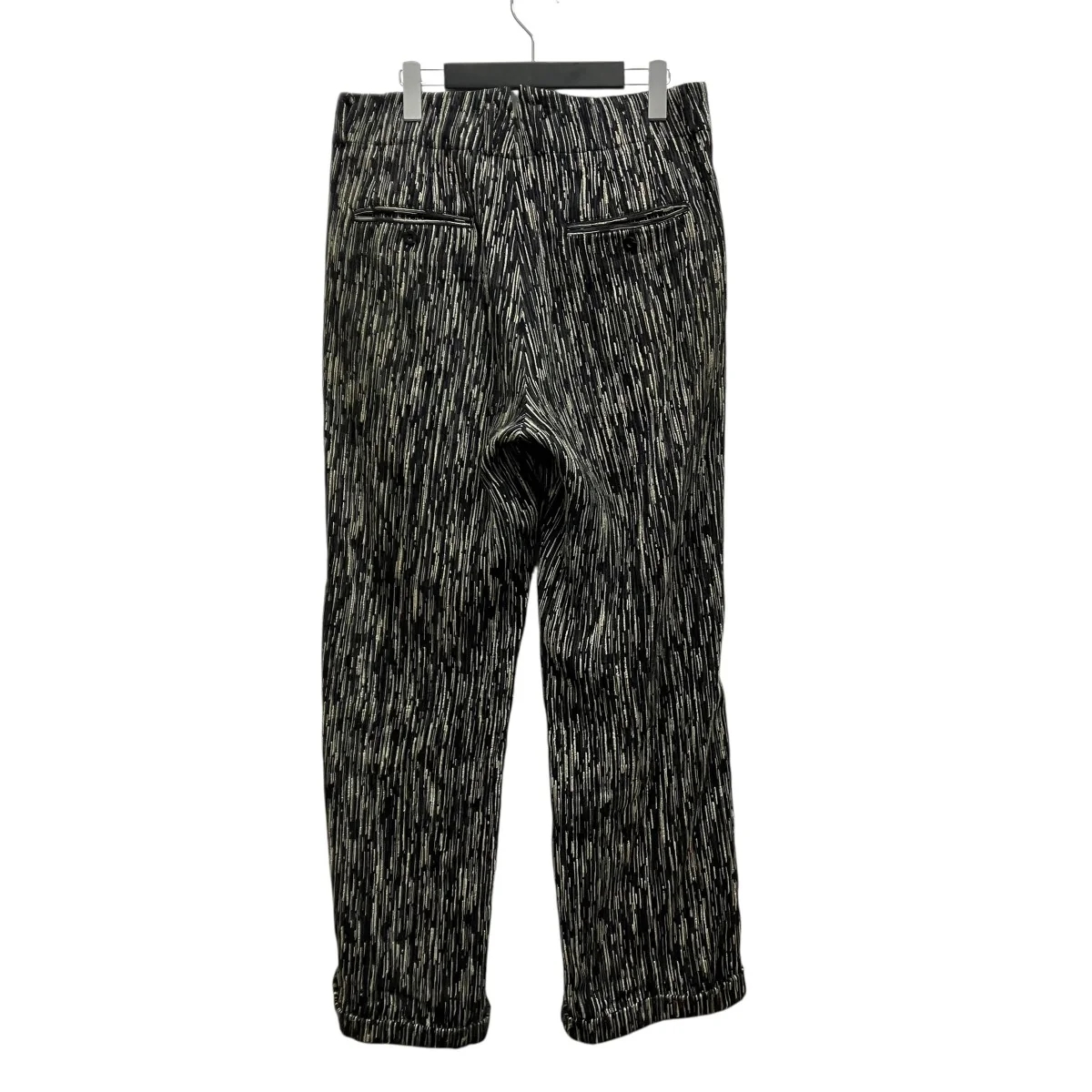 ONE TUCK TROUSERS総柄タックワイドパンツIH-24SS-P033-MN - Image 2