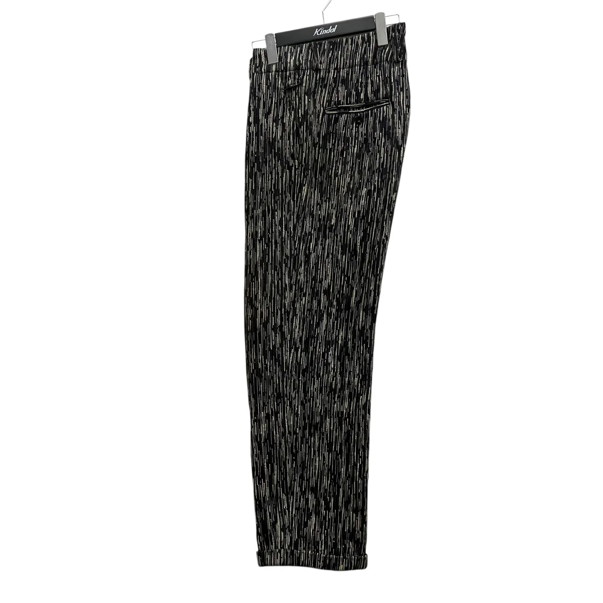 ONE TUCK TROUSERS総柄タックワイドパンツIH-24SS-P033-MN - Image 3