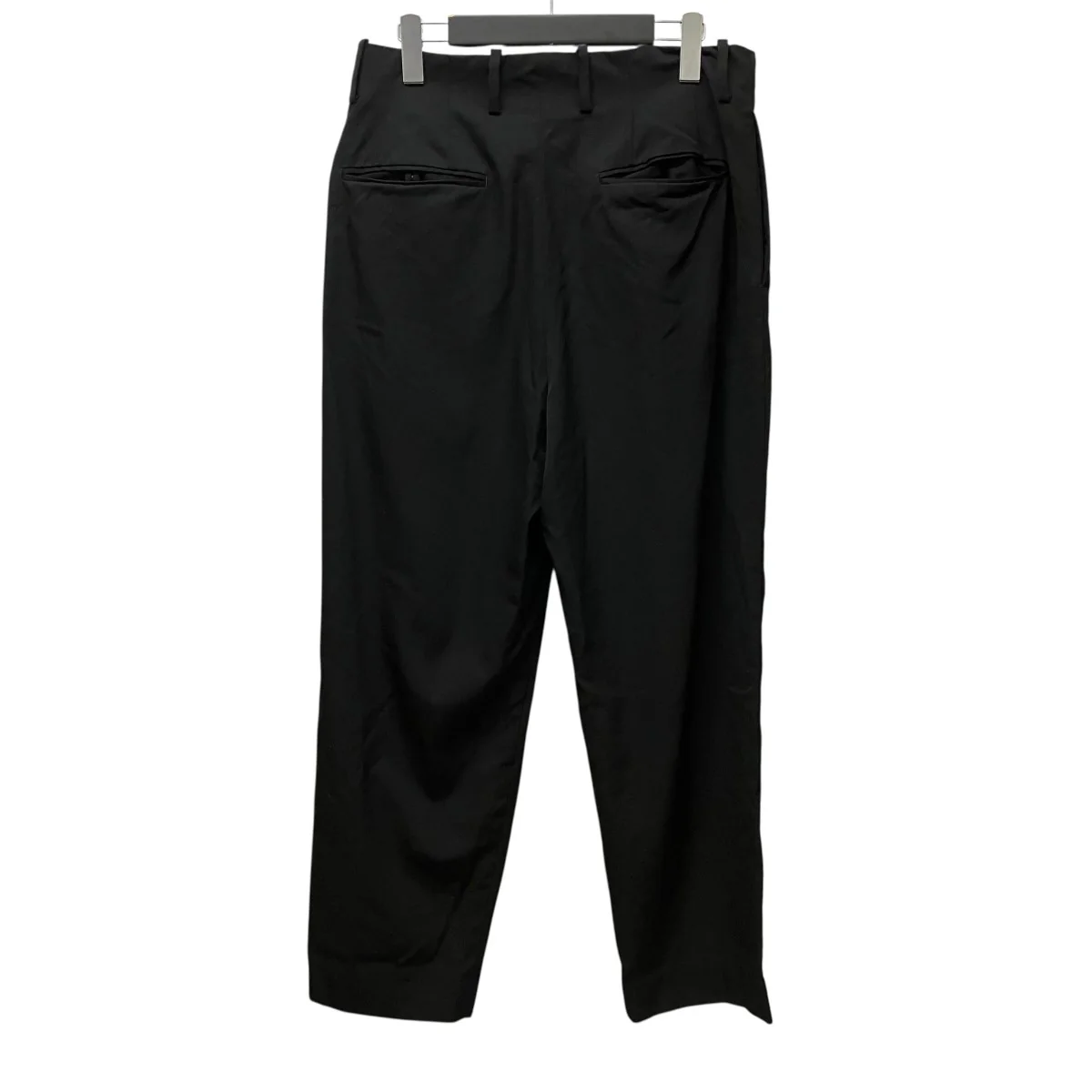 BELTLESS WIDE TROUSERSウールスラックスST.350-1 - Image 2