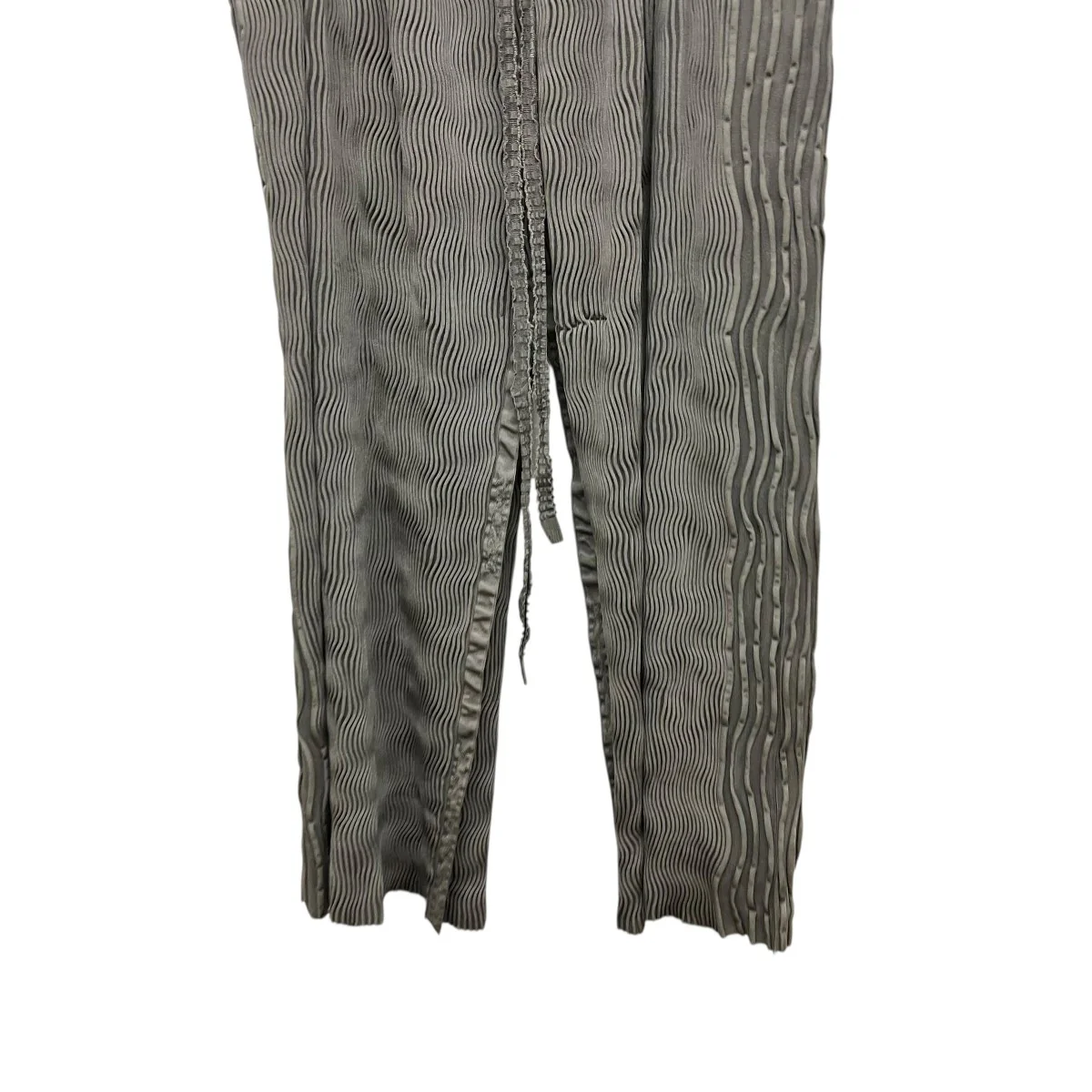 LARGEST SEAMLESSKNIT PT RIBオーバーサイズプリーツパンツBS259626 - Image 4