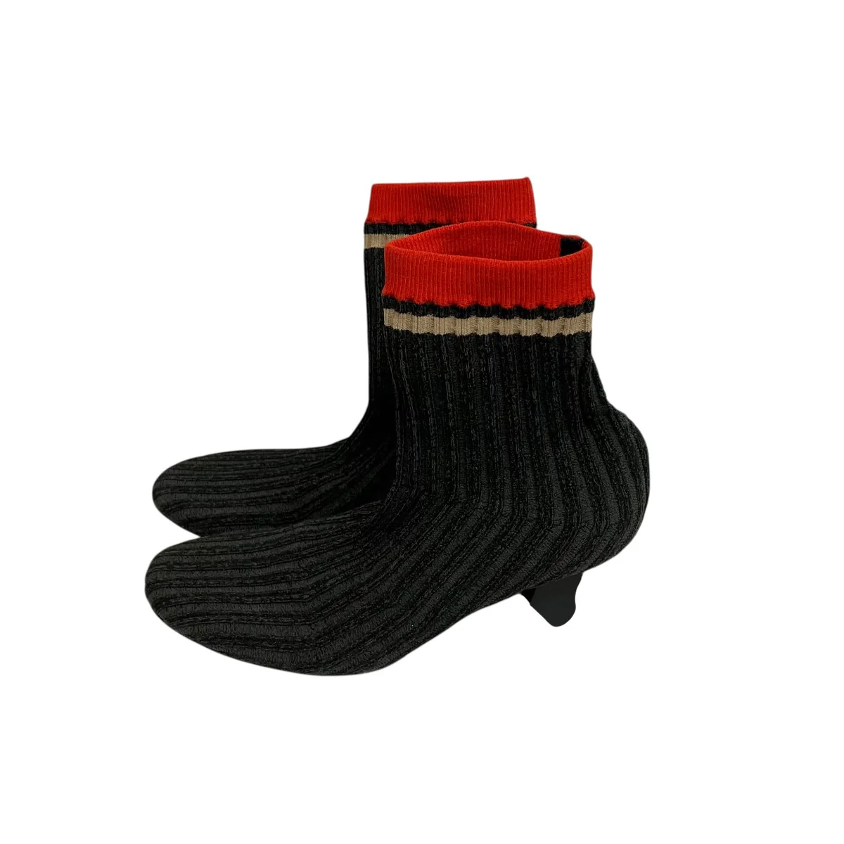 フィービー期BALLERINA SOCK ANKLE BOOTソックスヒールブーツ - Image 3