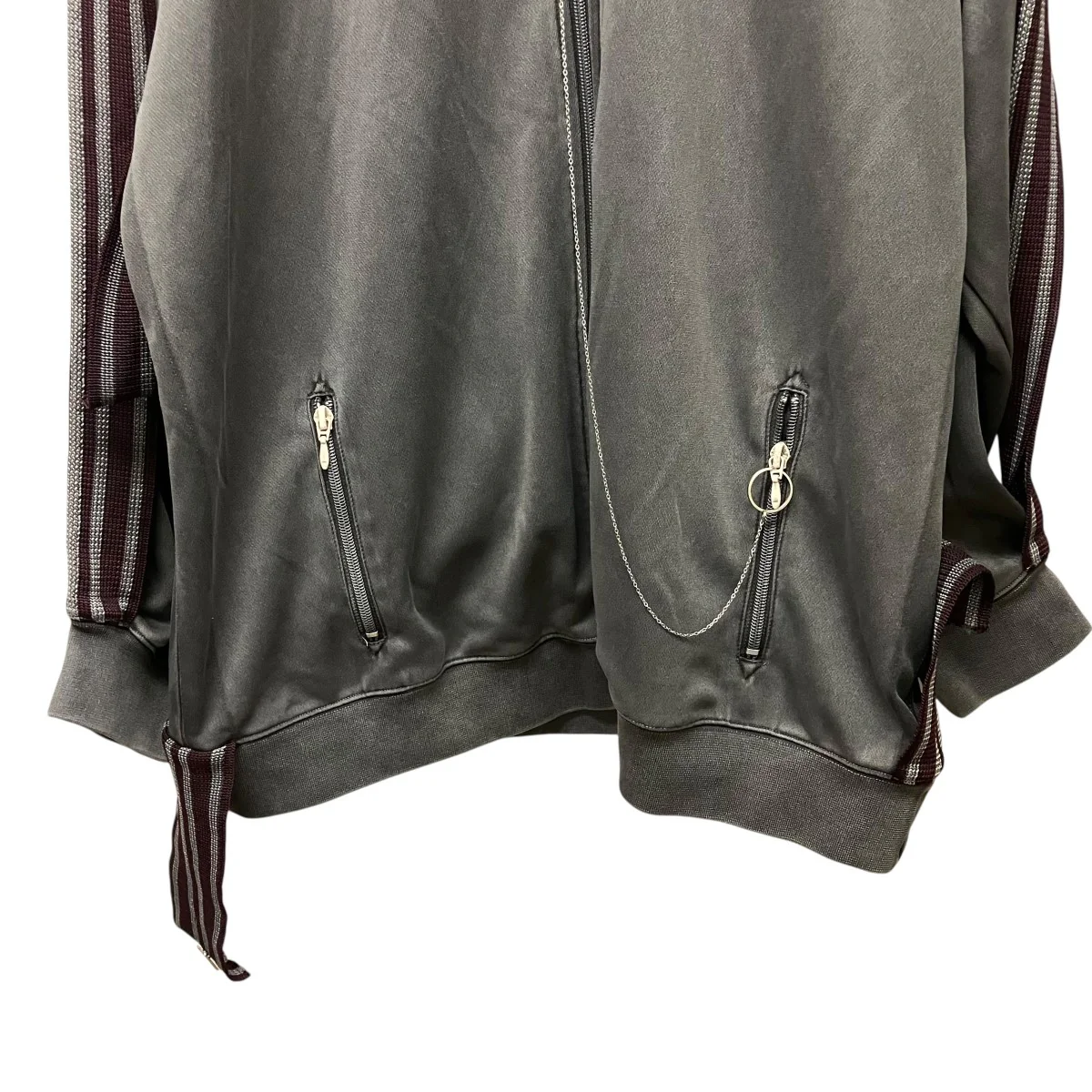 25SSPIGMENT-DYED DISTRESSED TRACK JACKETジップアップトラックジャケットBS250207 - Image 4