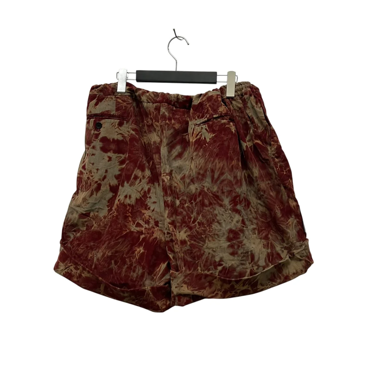 THEBIGGESTDECORATIONSUMMERS RED総柄コーデュロイハーフパンツBS231607 - Image 2