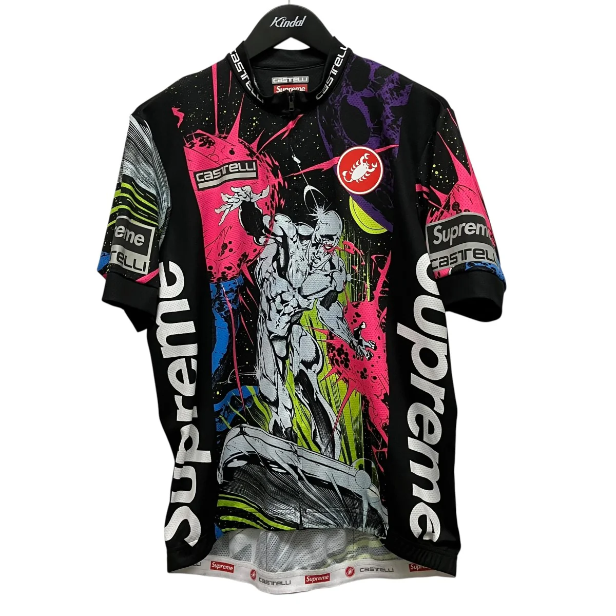 Silver Surfer Cycling Jersey ’Multicolor’デザインサイクルジャージKN78SS22