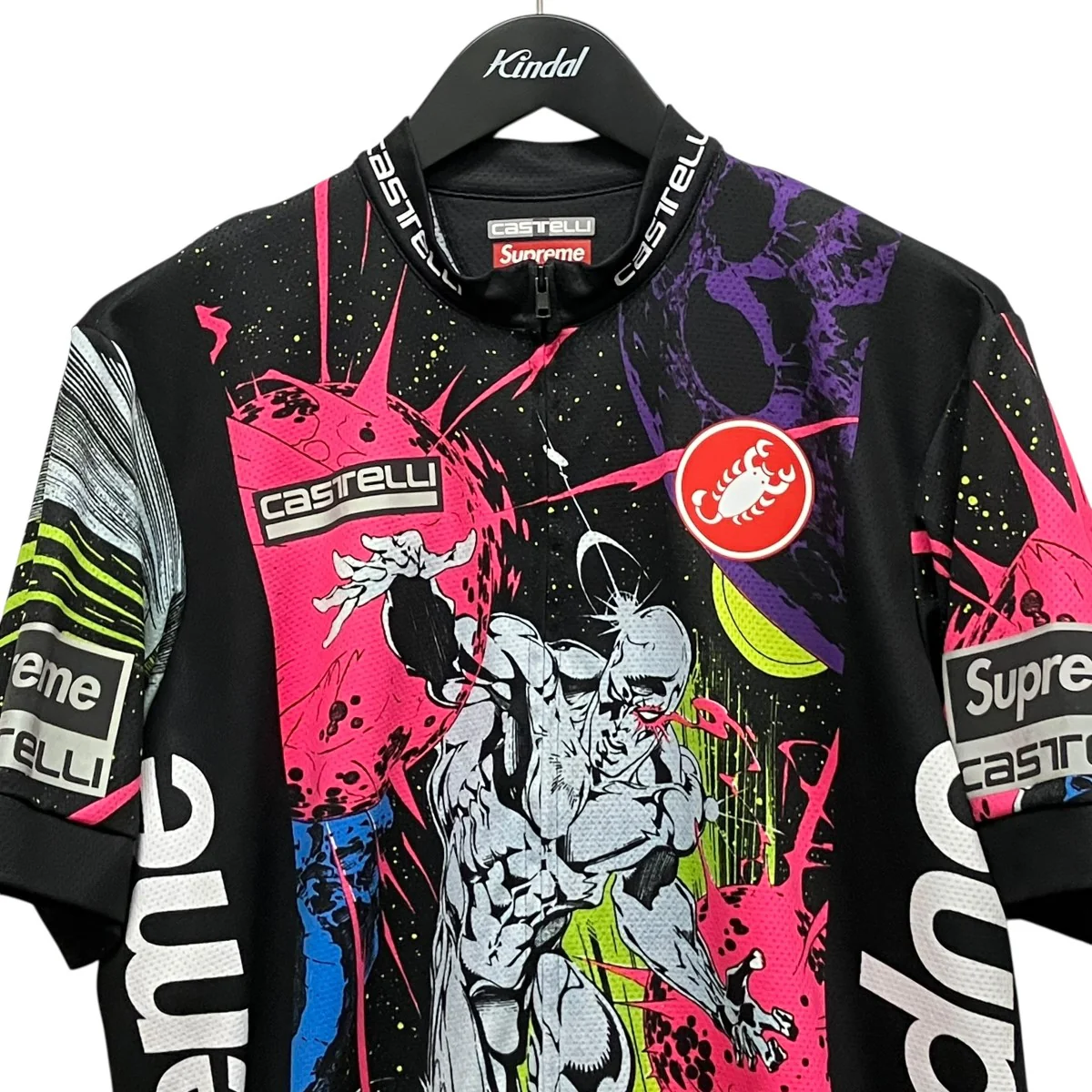 Silver Surfer Cycling Jersey ’Multicolor’デザインサイクルジャージKN78SS22 - Image 3