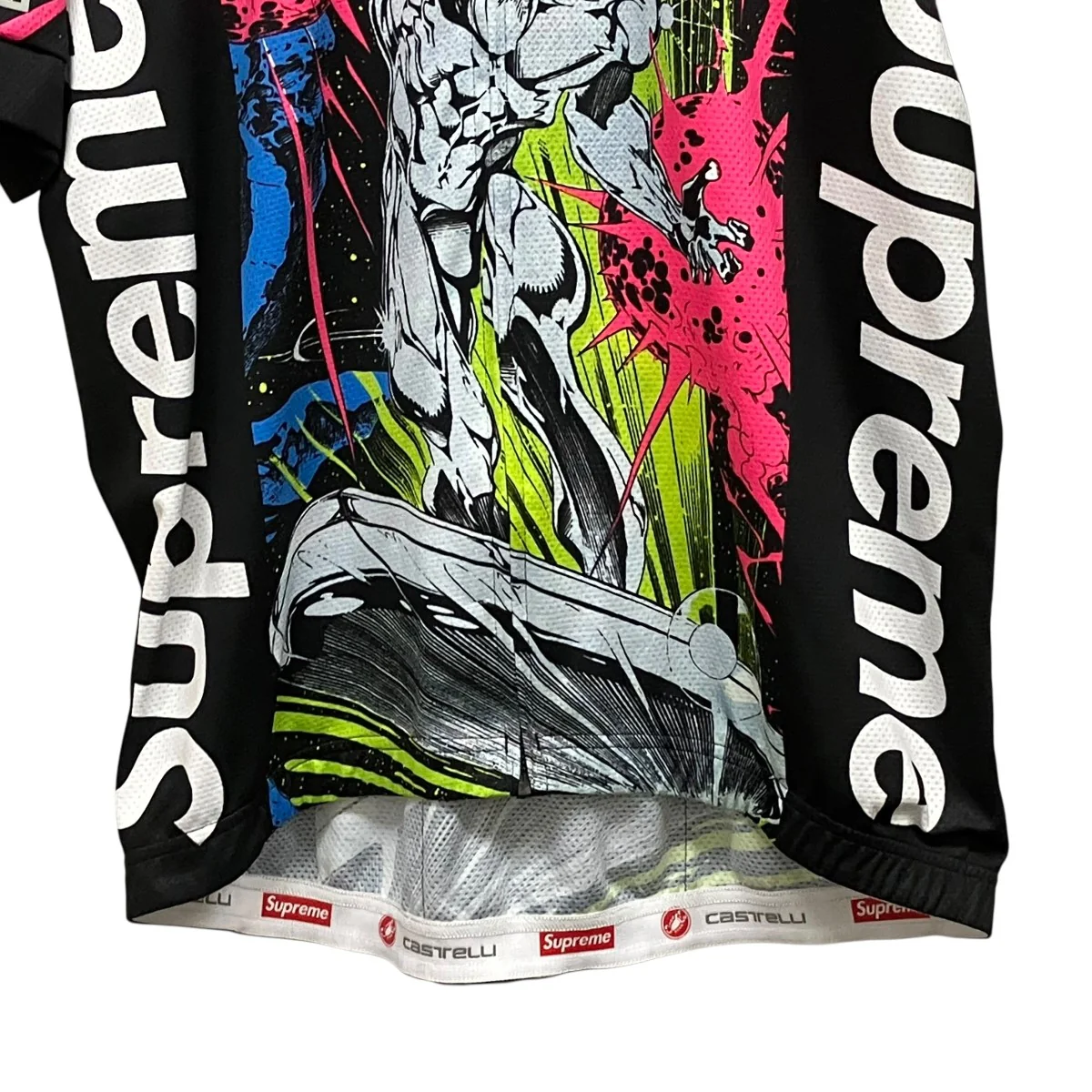 Silver Surfer Cycling Jersey ’Multicolor’デザインサイクルジャージKN78SS22 - Image 4
