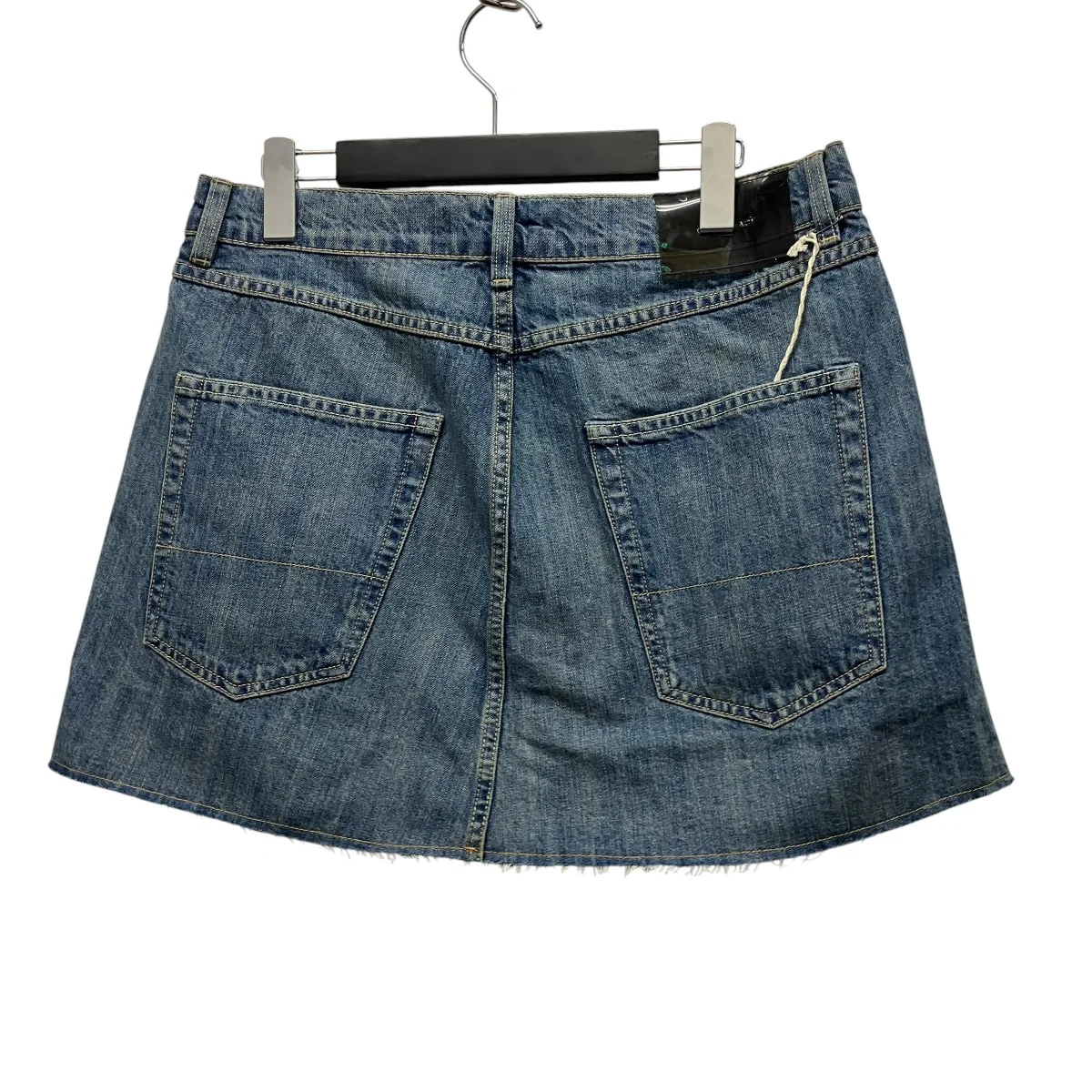 COVER SKIRTウォッシュドデニムミニスカートW2234WM - Image 2
