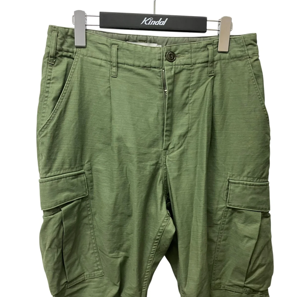 TROOPER 6P TROUSERS COTTON BACKSATIN PIGMENT DYEカーゴパンツNN-P4723 - Image 3